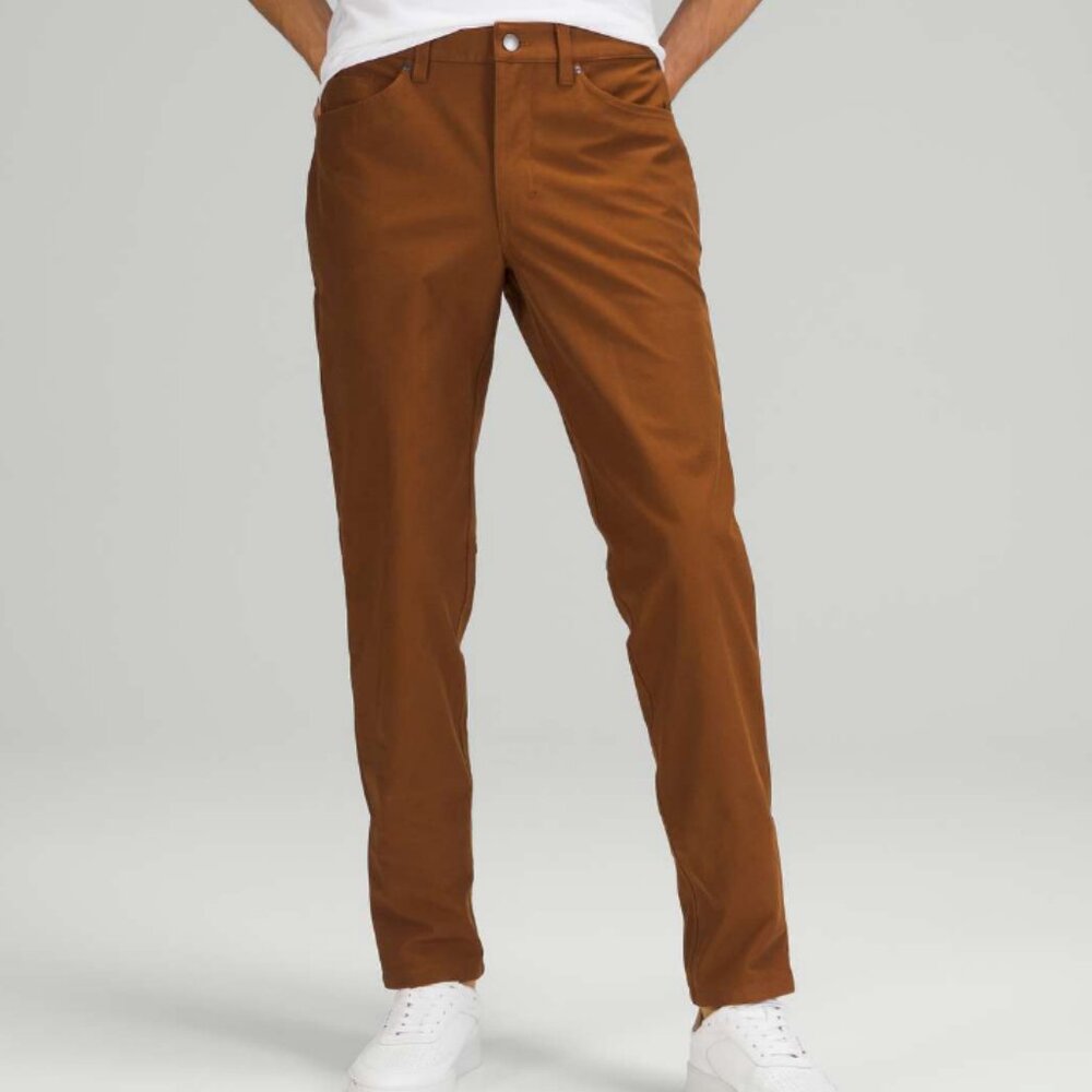 lululemon athletica Men's Pants — Brown/Tan